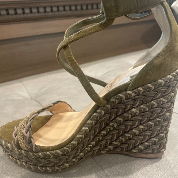 Christian louboutin wedge shoe - Picture 4 of 5